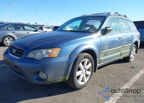 2007 Subaru Outback 2.5I from USA, damaged, VIN 4S4BP61C477315753